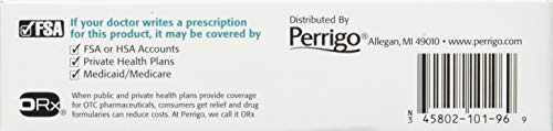 Perrigo 60 g tube dispensing a small amount for ongoing use