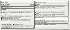 Perrigo benzoyl peroxide acne gel packaging display with 60 g tube