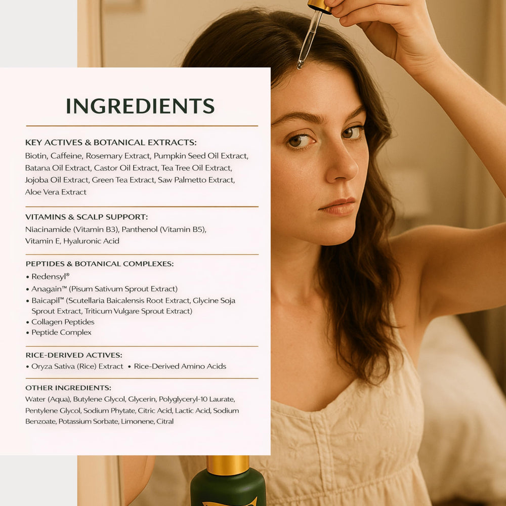 Persona Beauty unisex formula suitable for all hair types and textures.