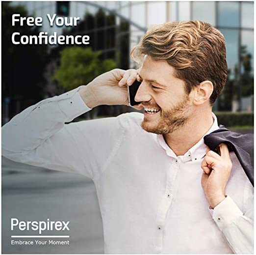 Perspirex Original packaging highlights fragrance-free formula for sensitive noses.