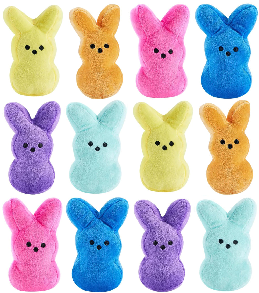 PERUKOYO Easter Bunny plush in pastel colors for cuddly Easter gifts