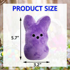 PERUKOYO 5.7-inch bunny plush for small hands and baskets