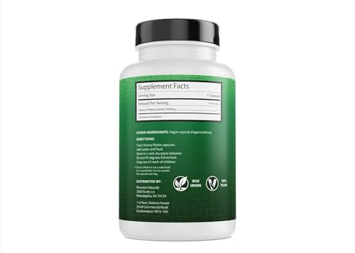 Chanca Piedra capsules close-up highlighting vegan, easy-to-swallow form.