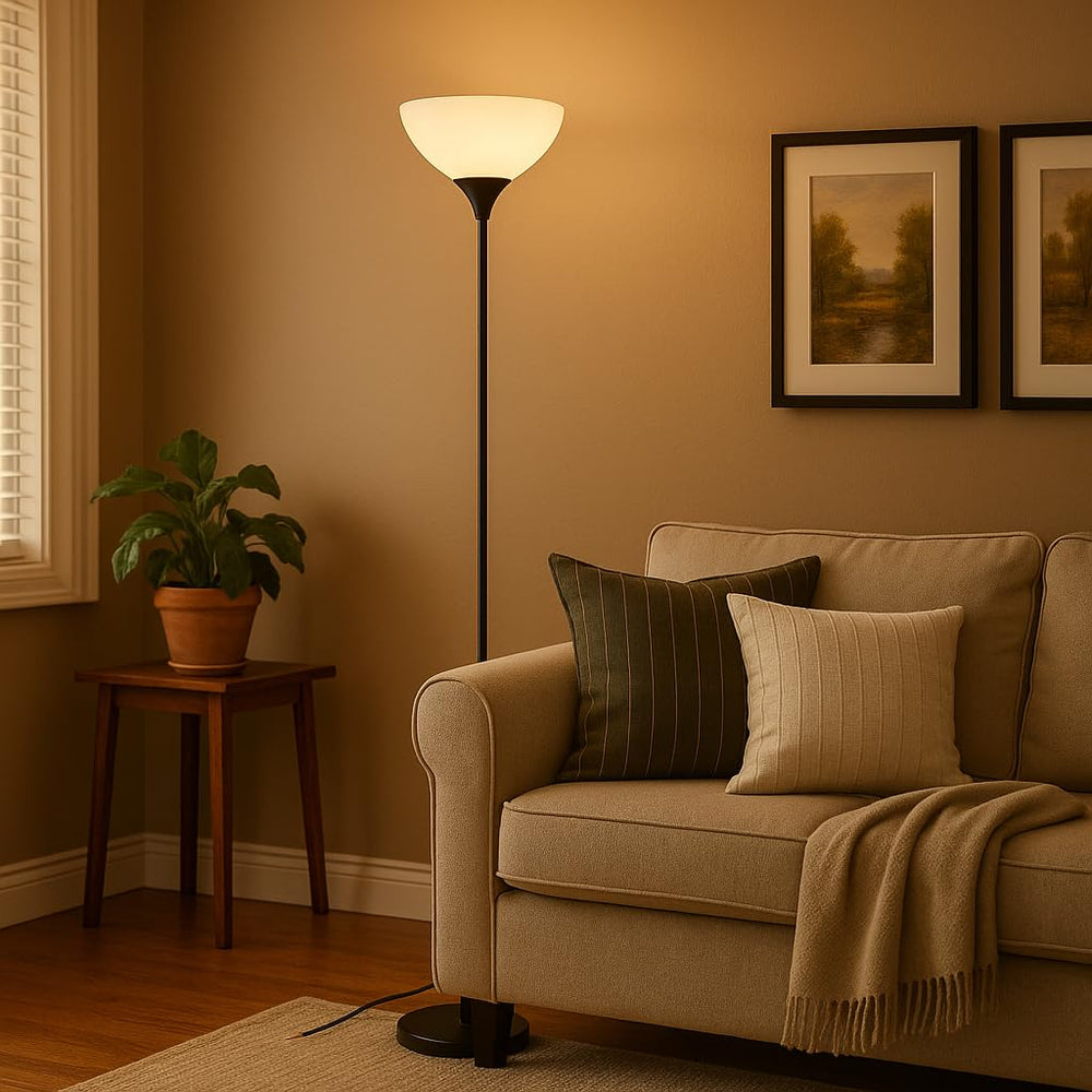 PESRAE matte black finish complements modern interiors.