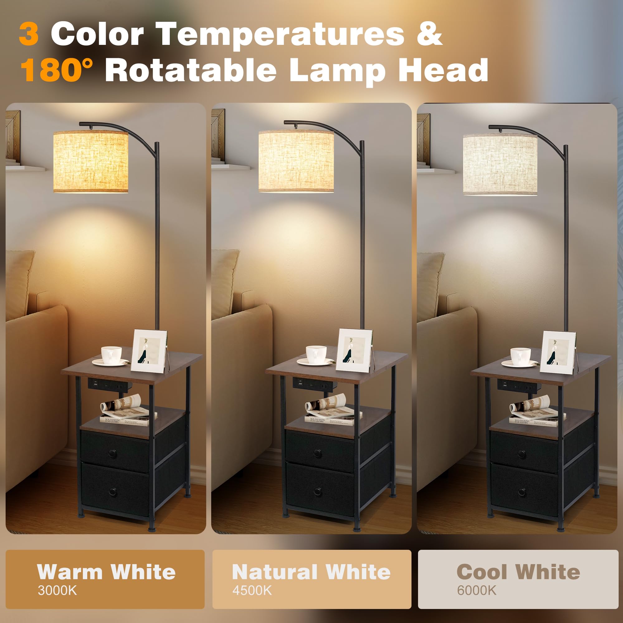 PESRAE three-color LED bulbs let you adjust warmth and mood.