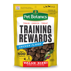 Pet Botanics Training Rewards mini bites chicken for focused training