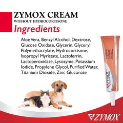 ZYMOX sur pattes et zones cutanées sensibles pour un soulagement ciblé.
