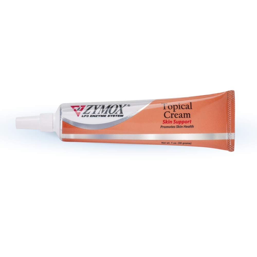 ZYMOX Pet King Brands, crème topique calme les irritations chez chiens et chats.
