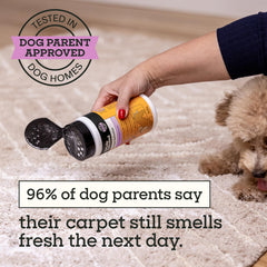 Pet Life Unlimited Wild Sage Neroli fragrance close-up during use.