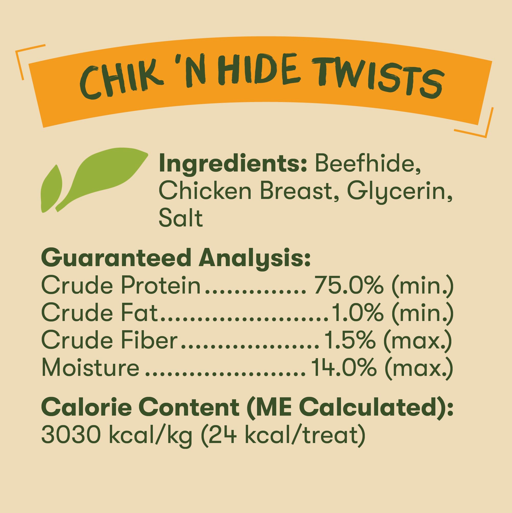 Pet 'n Shape Hide Twists roasted flavor enhances aroma
