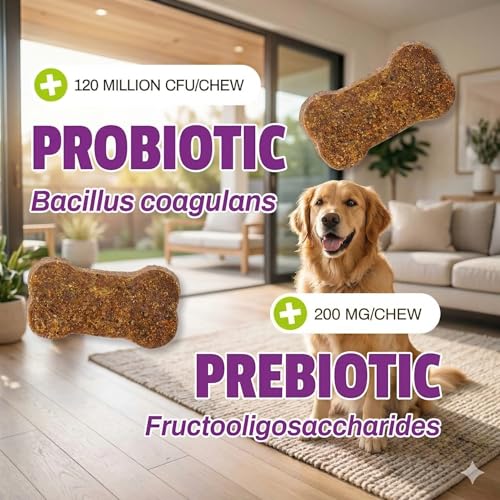 Pet Naturals immune-support probiotic chews support gut related immune balance for dogs