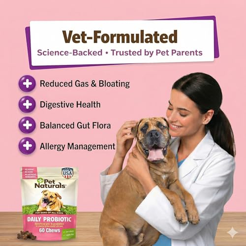 Pet Naturals NASC-certified dog probiotic chews ensuring quality and purity