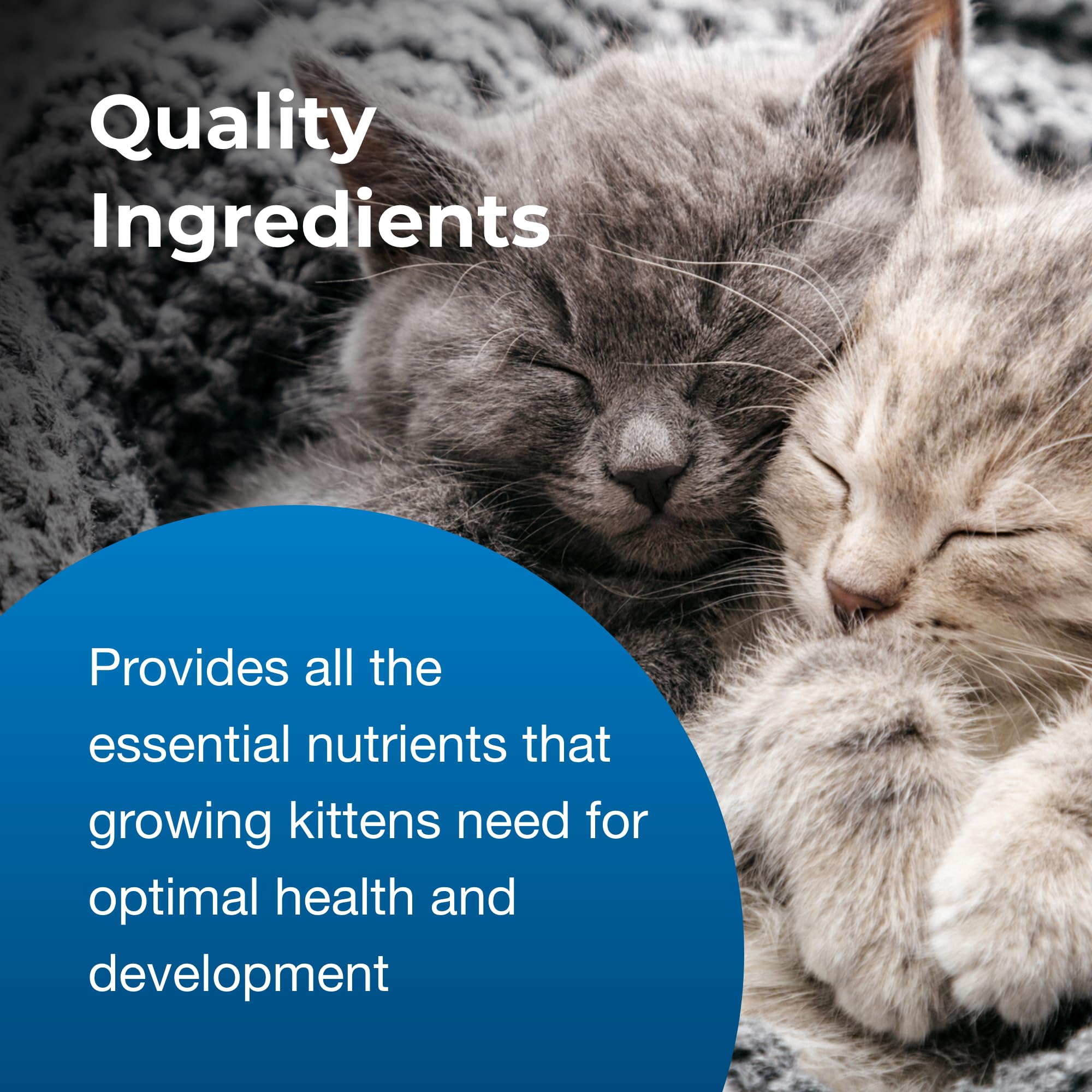 PetAg KMR vitamins minerals focus underlines complete growth essentials.