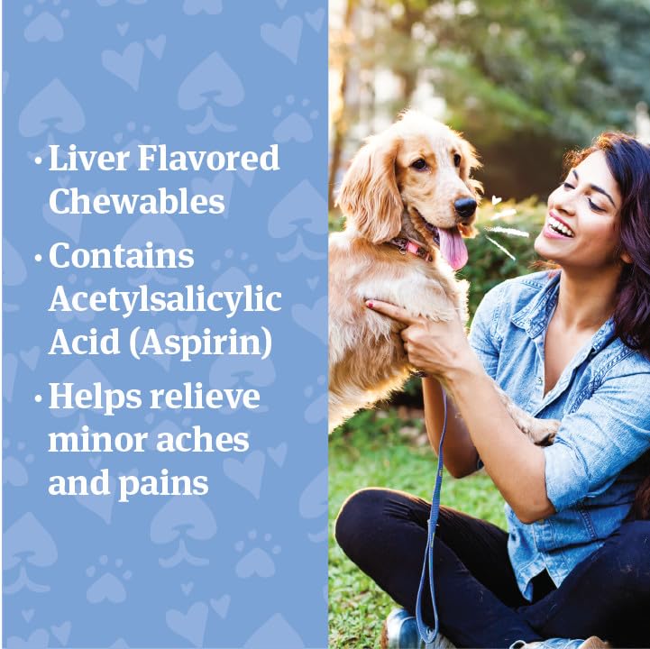 PetArmor canine aspirin helps keep your dog active and ready for daily adventures