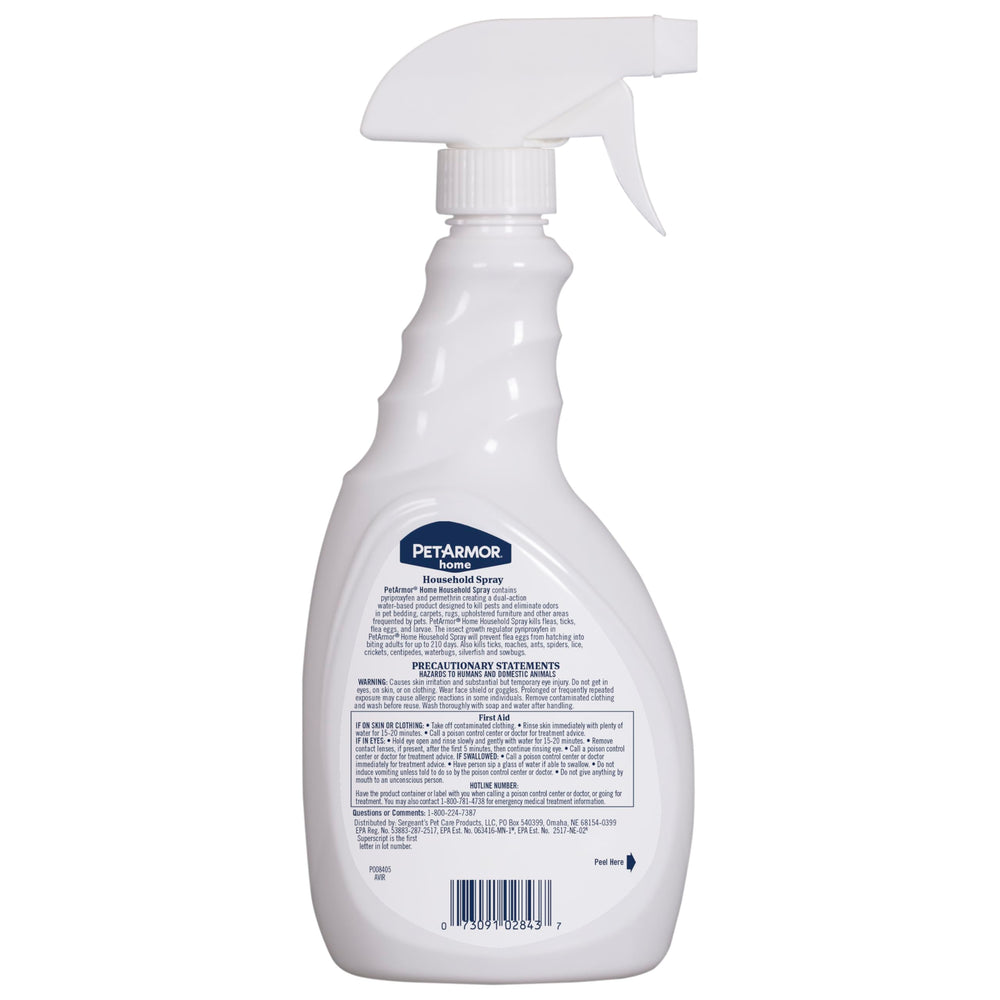 PetArmor covers up to 500 square feet for whole-home flea and tick control.