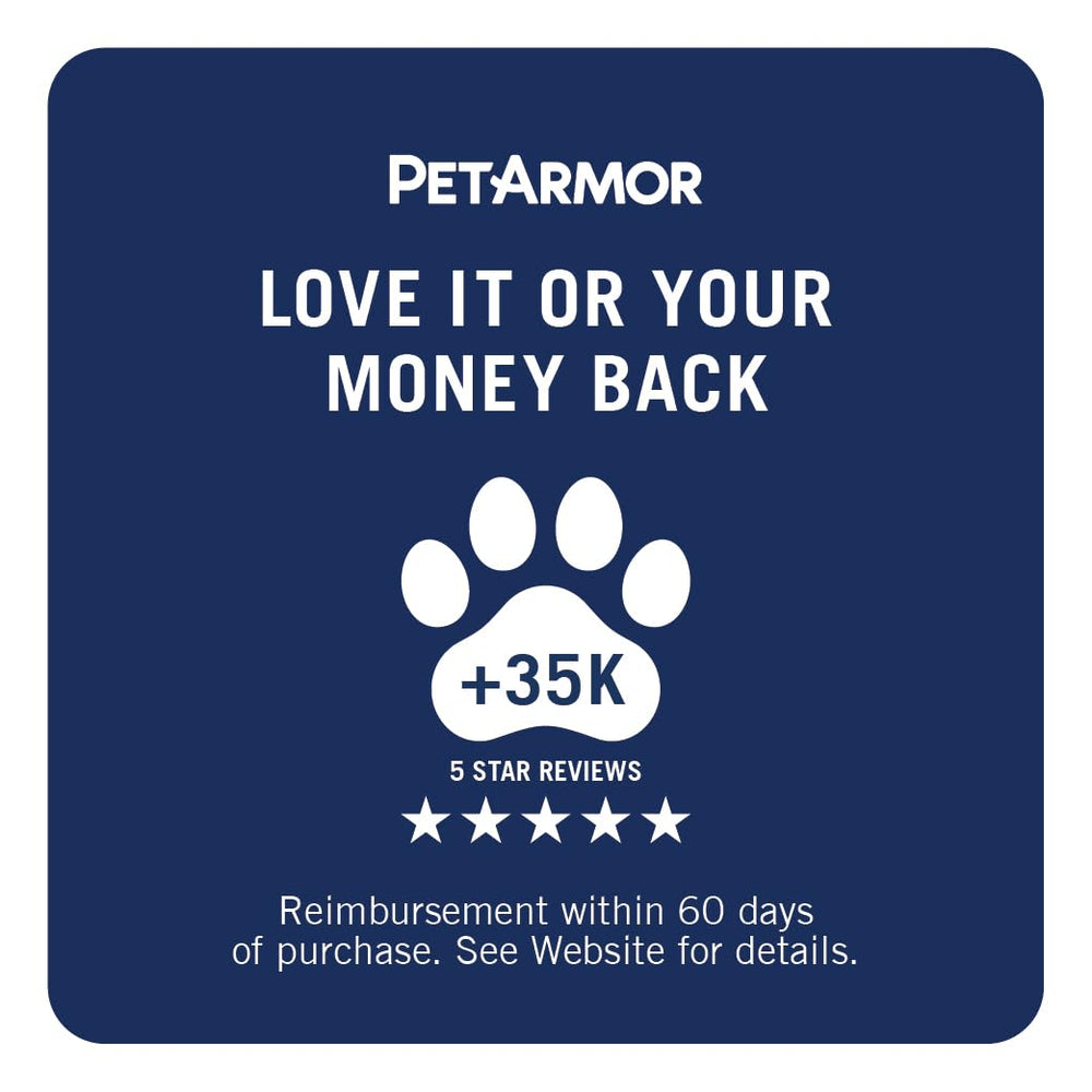 PetArmor Plus three-dose package covers three months of control.