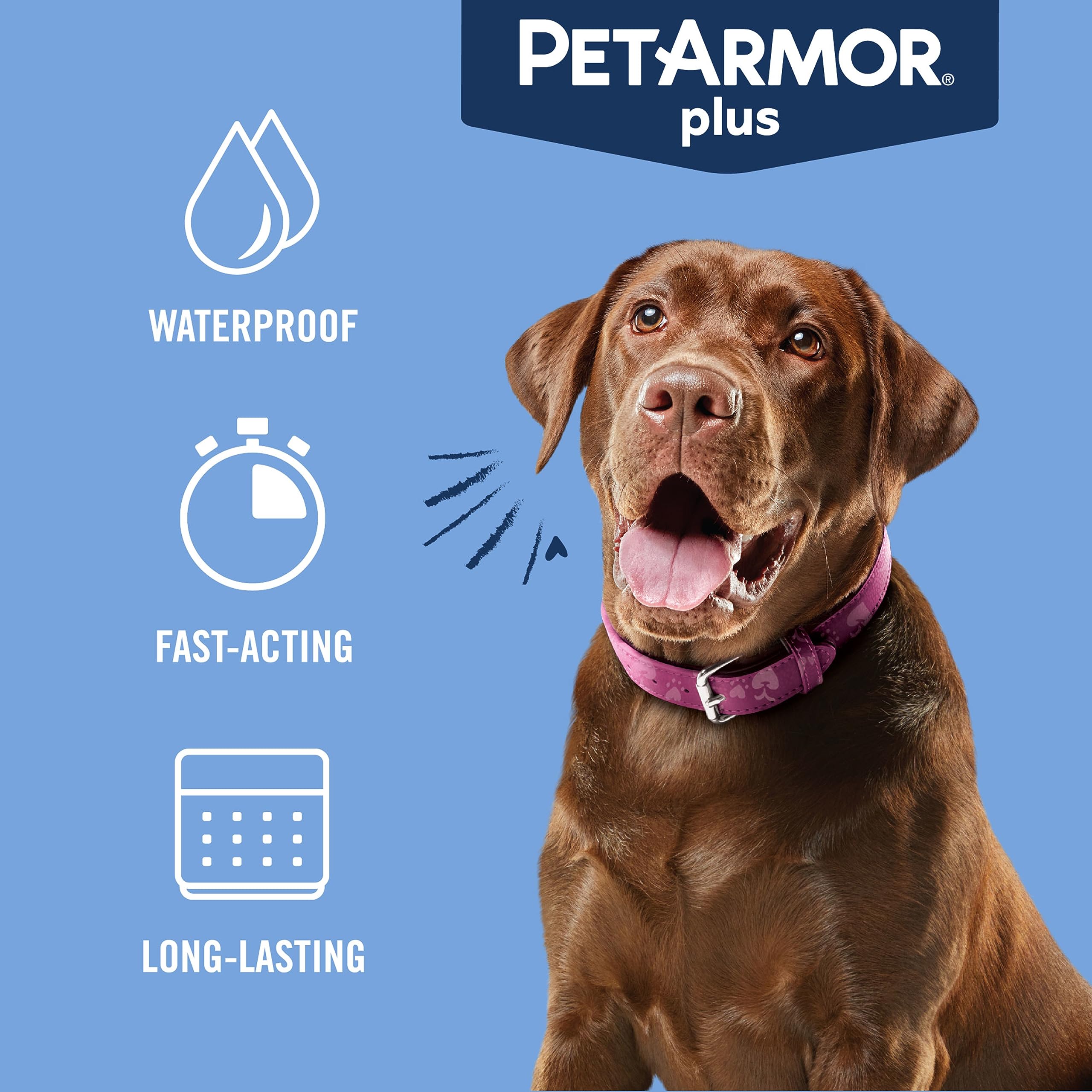 PetArmor Plus vet-quality formula with familiar actives