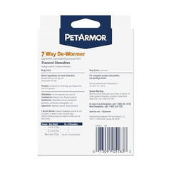 PetArmor puppy chewables; tasty flavor aids easy dosing.