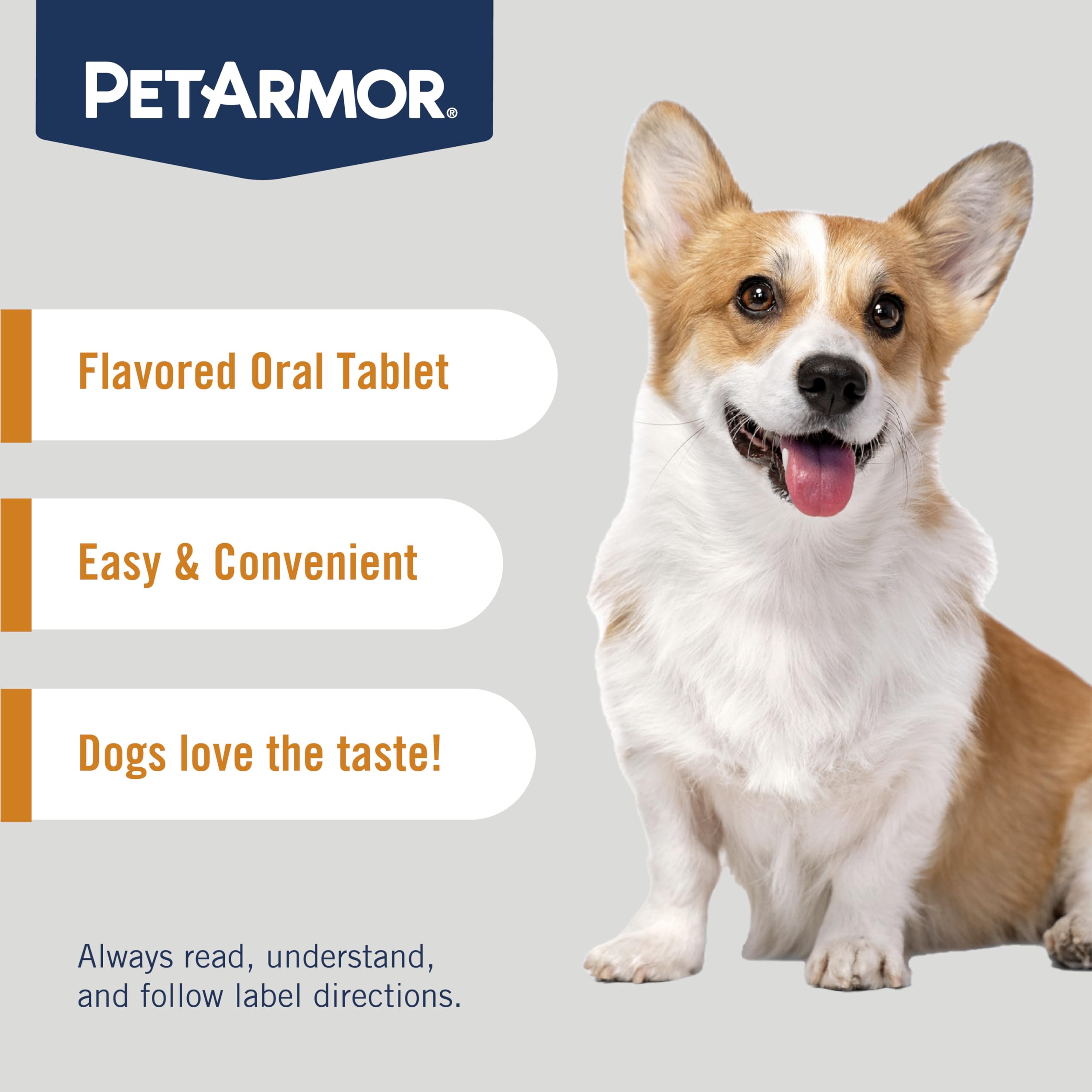 PetArmor puppy-friendly dewormer tablets suitable for puppies 12 weeks and older.