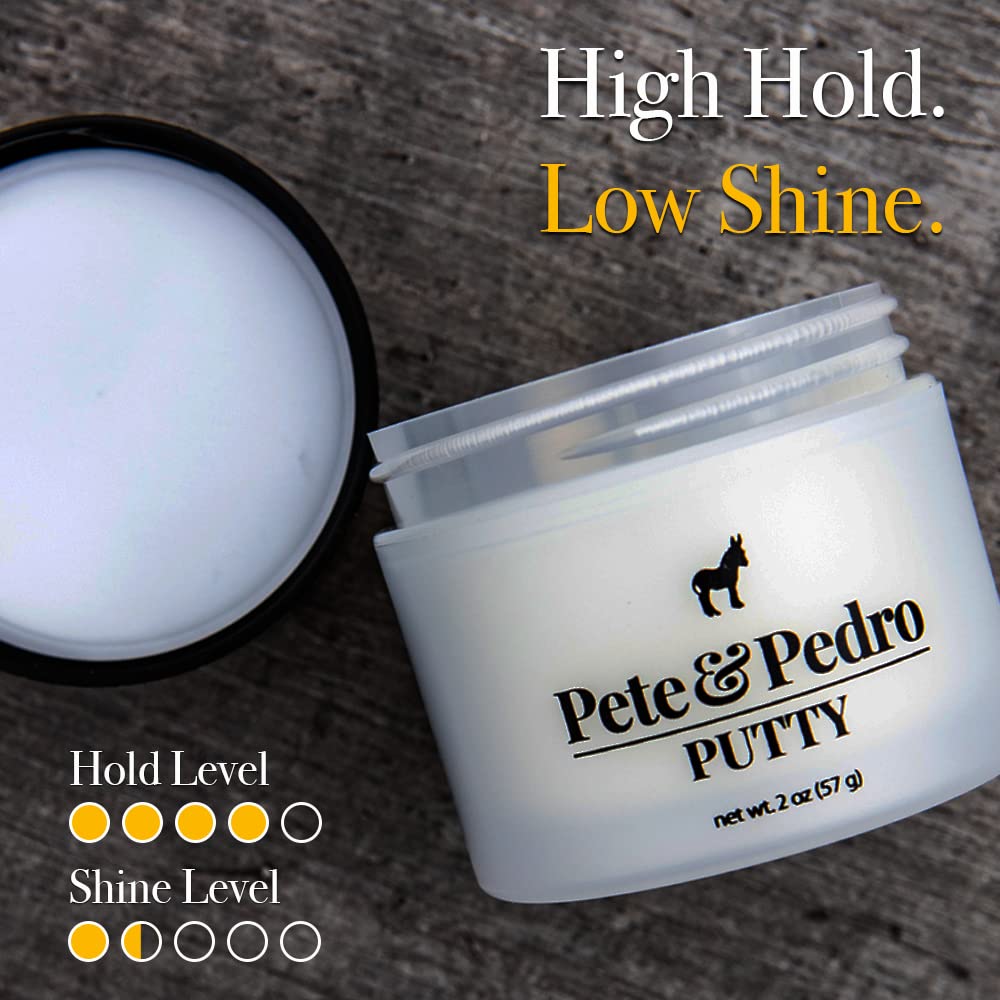Pete & Pedro Hair Putty ideal for short to medium hair styling