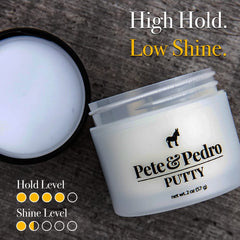 Pete & Pedro Hair Putty ideal for short to medium hair styling