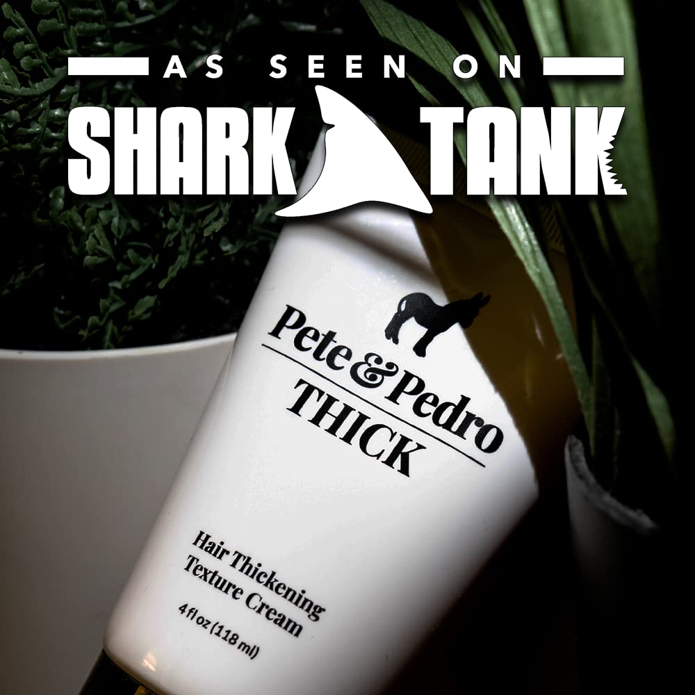 Citrus mango fragrance from Pete & Pedro Thick Hair Cream during styling