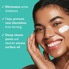 Peter Thomas Roth Even Clearer bentonite clay close-up highlights purification action.
