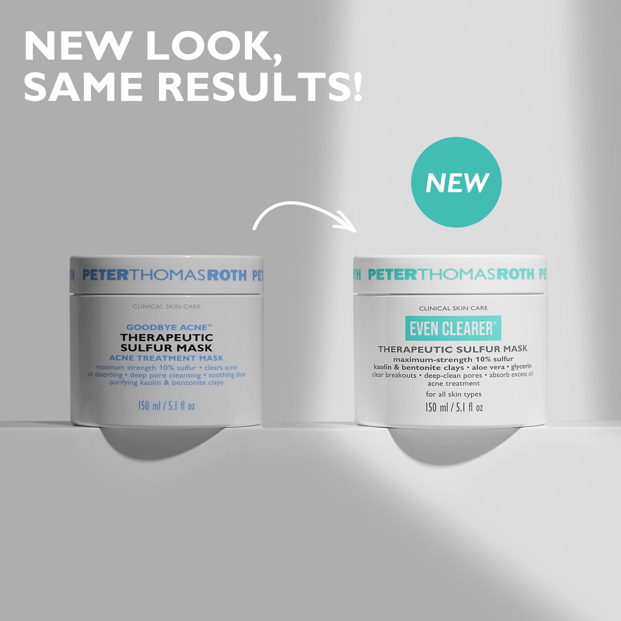 Peter Thomas Roth Even Clearer finishing look conveys refreshed feel.
