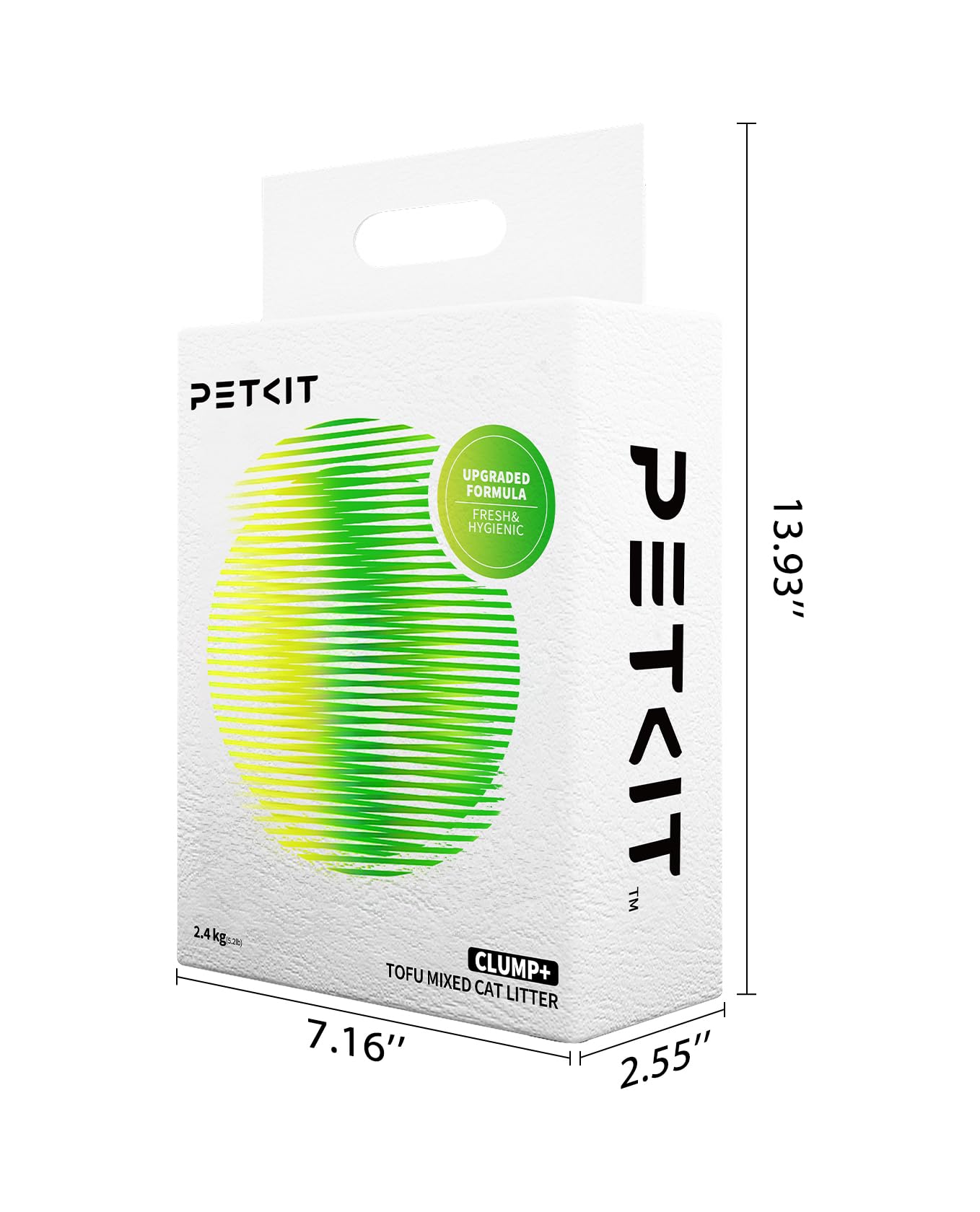 Food-grade ingredients ensure a safe PETKIT Clump+ litter.
