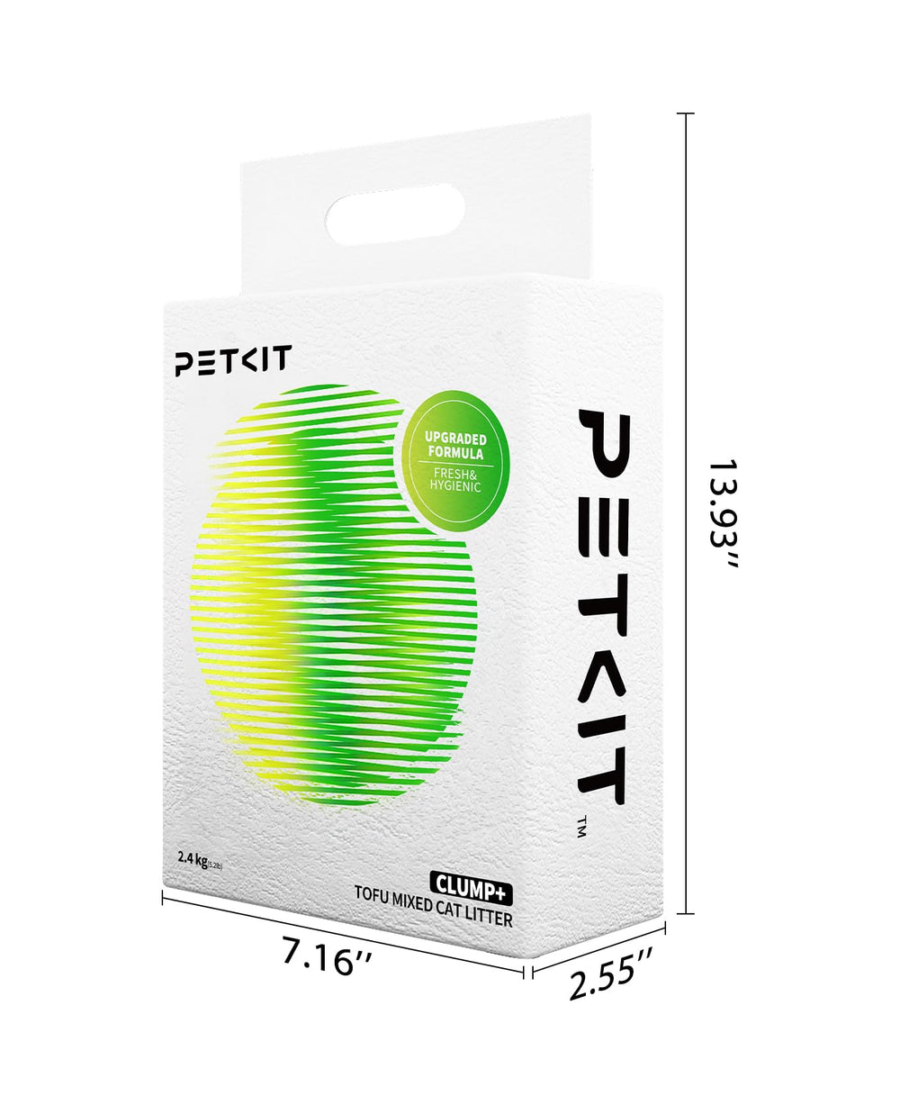 Food-grade ingredients ensure a safe PETKIT Clump+ litter.