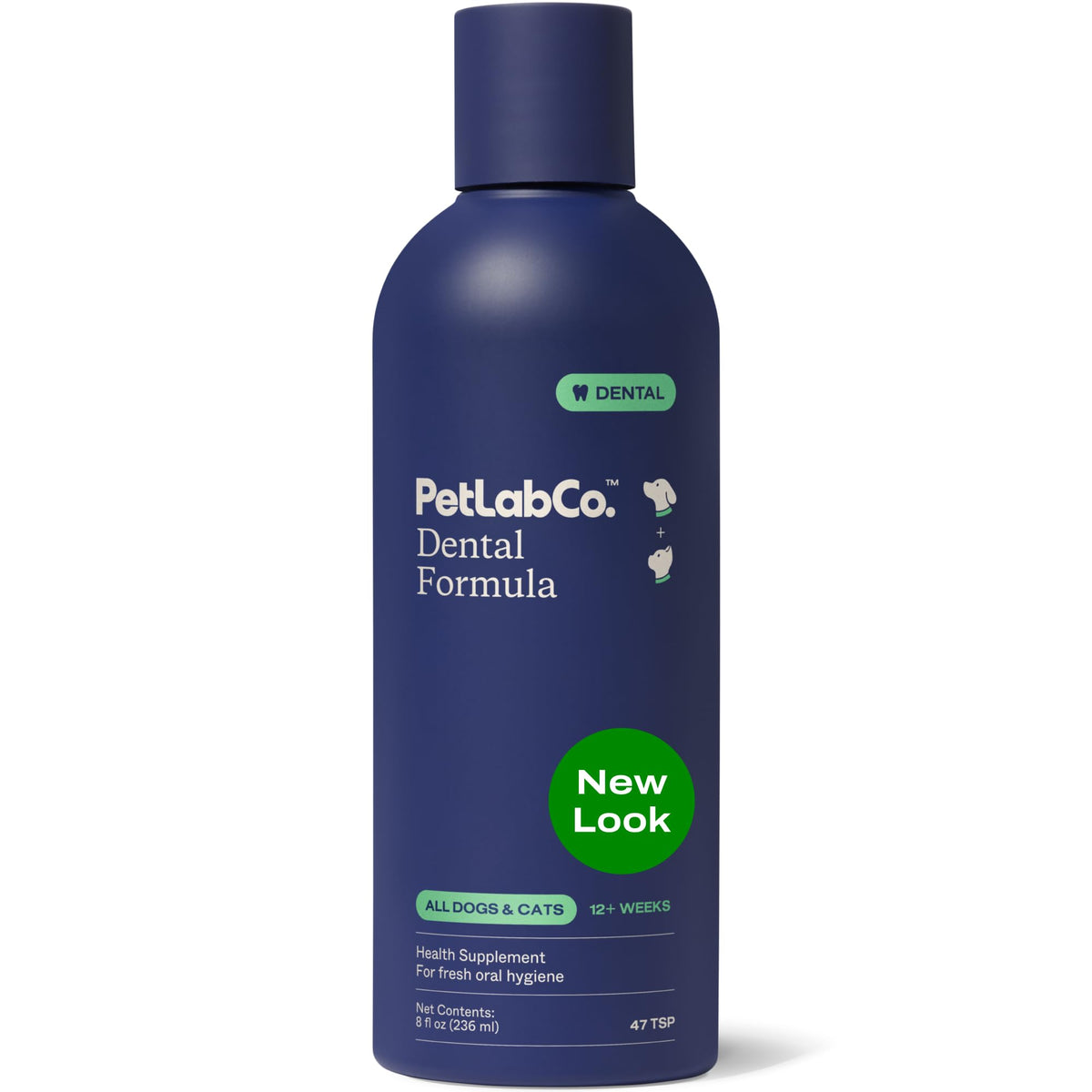 PetLab Co. dental water additive bottle for easy daily dental care.