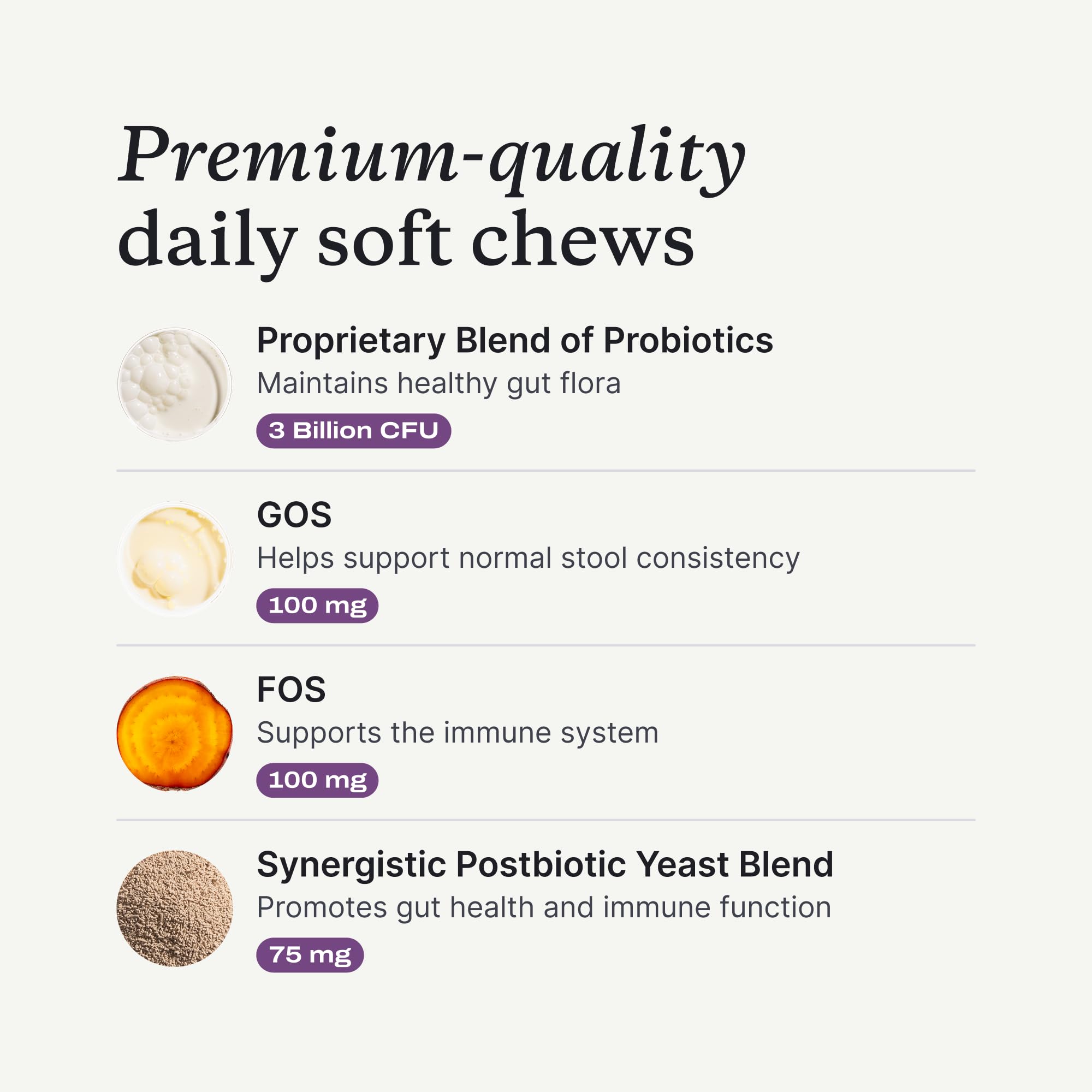 PetLab Co. pumpkin and inulin prebiotics boost gut health.