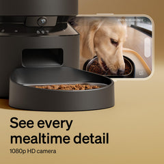 PETLIBRO 1080p HD video with night vision for clear in-dark viewing