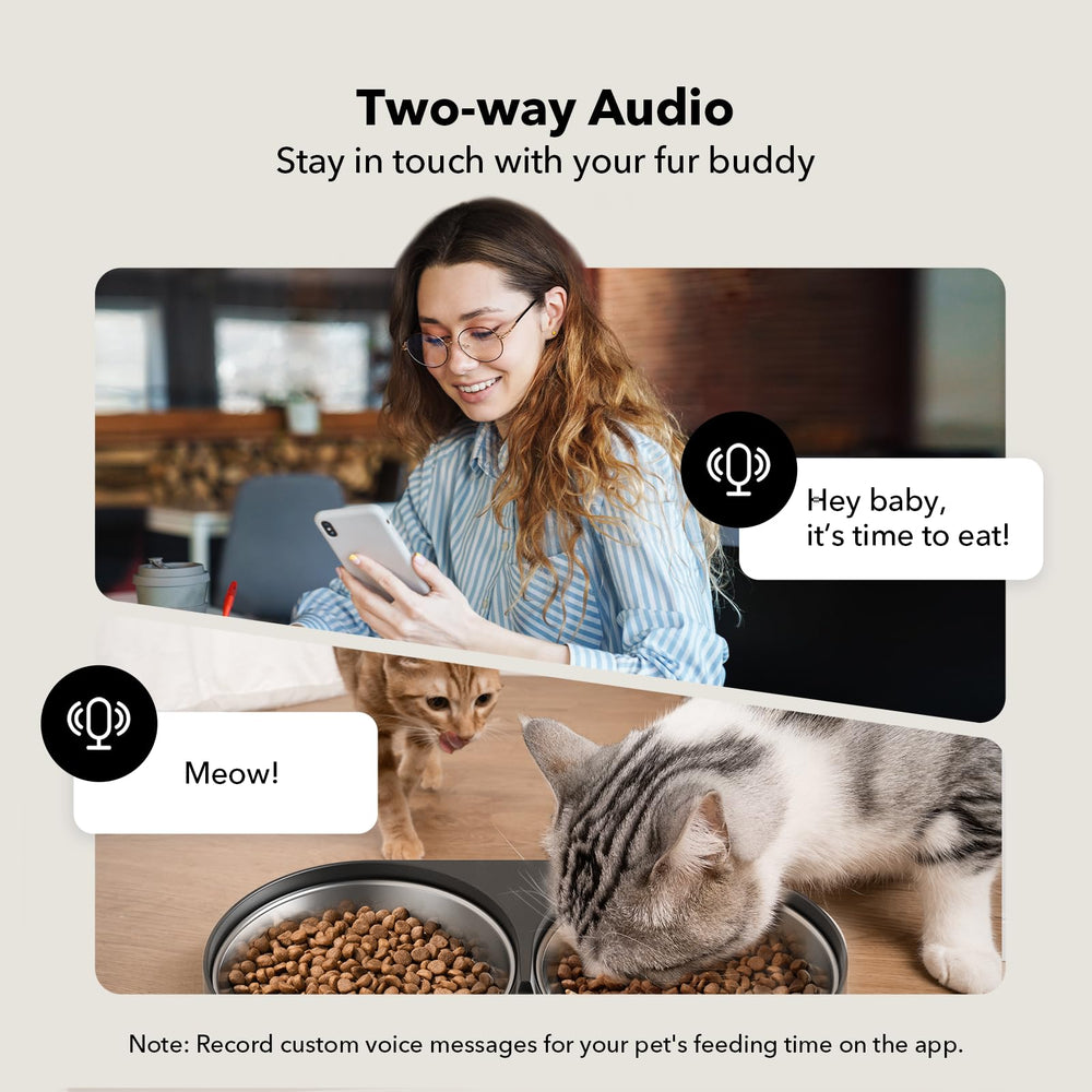 PETLIBRO 145° wide-angle camera view enabling broad room monitoring