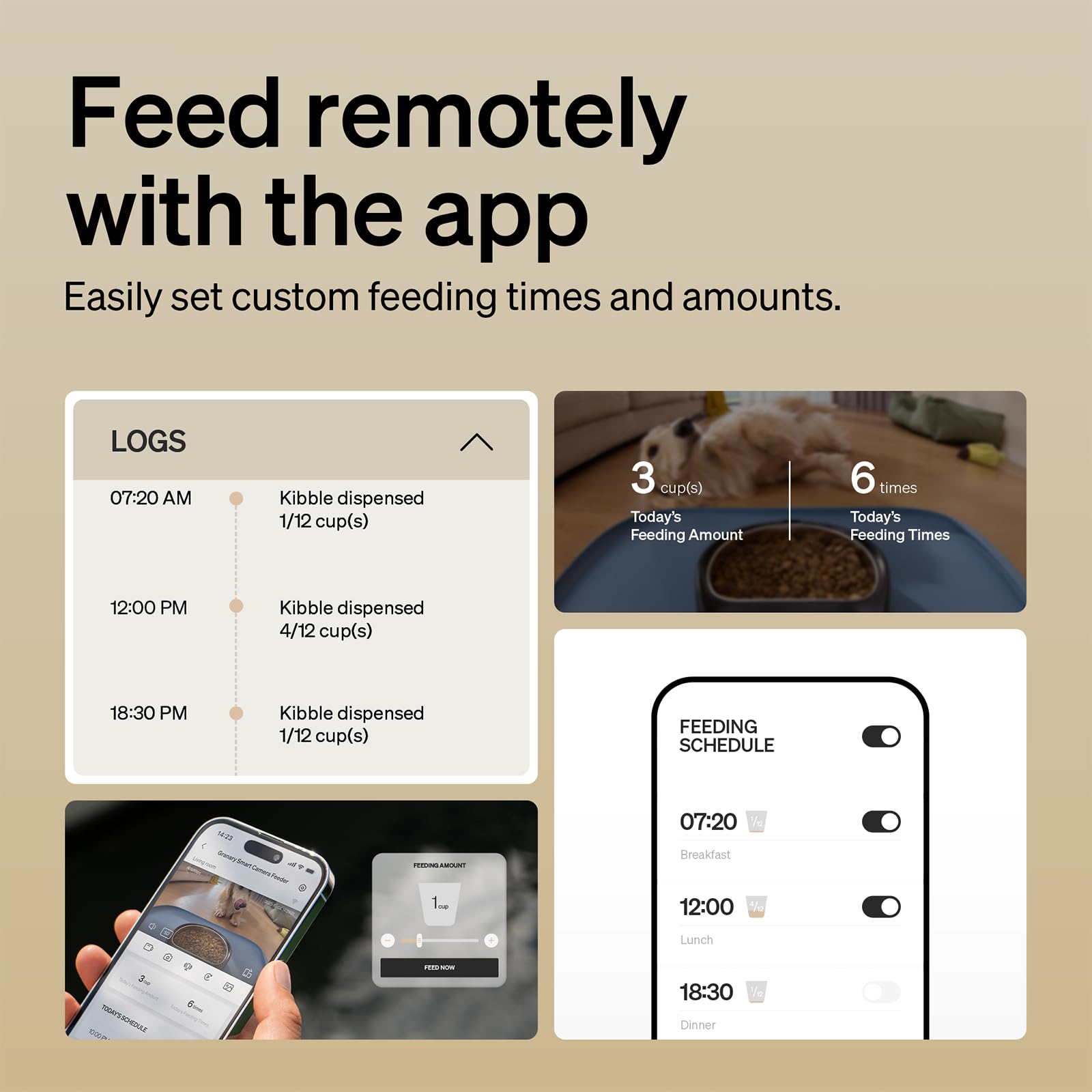 PETLIBRO smart app feeding schedule for precise meal planning