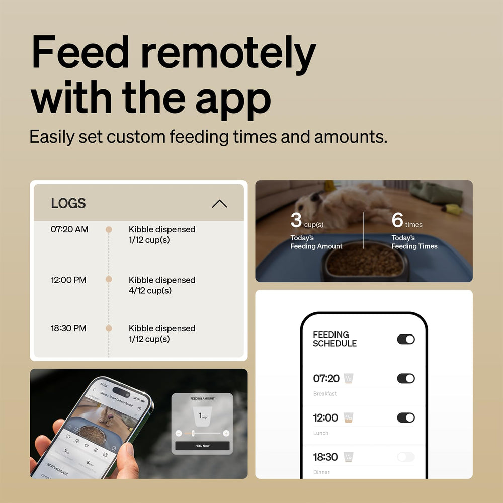 PETLIBRO smart app feeding schedule for precise meal planning