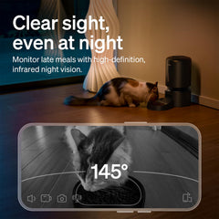 PETLIBRO two-way audio with personalized mealtime call for comfort