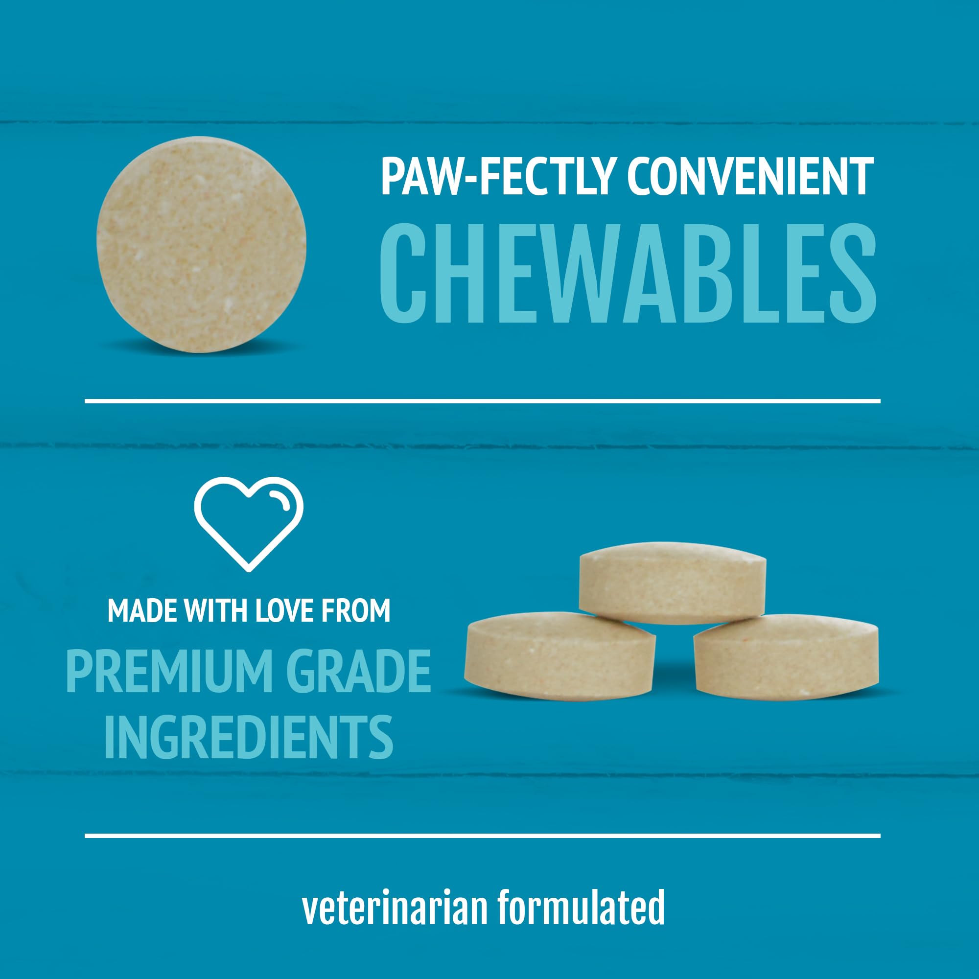 PetNC Natural Care brewers yeast bottle with nutrition panel for dogs.
