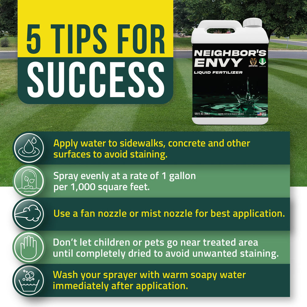 PetraMax Neighbor's Envy is safe for pets, kids, and plants.