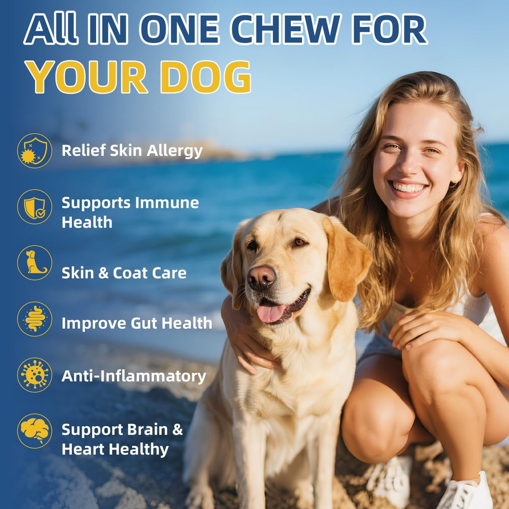 Petrivium itch-relief chews soothing paws and ears