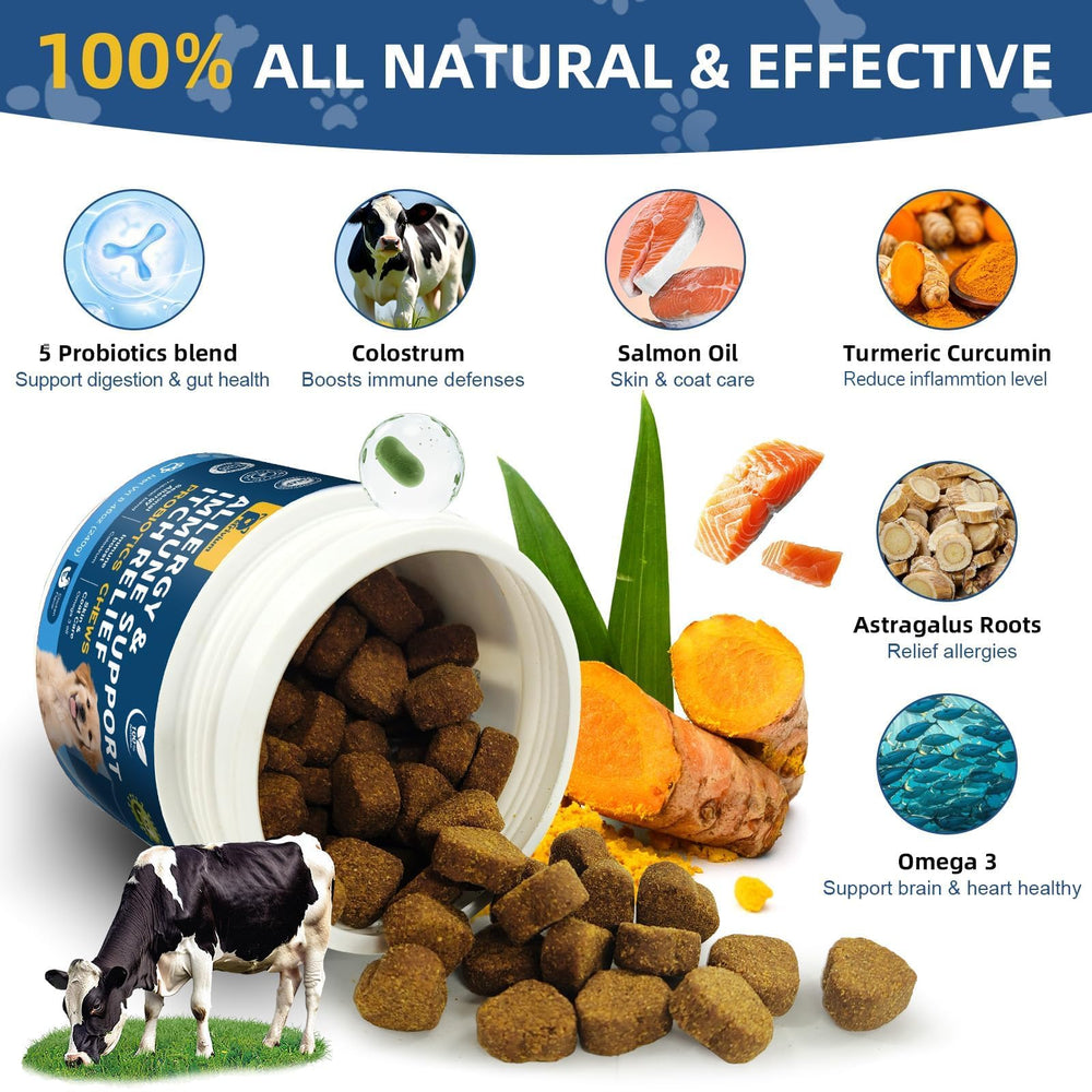 Petrivium probiotic chews supporting digestion and skin health
