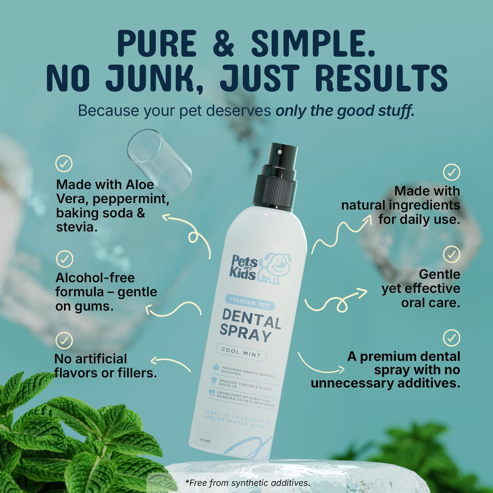 Pets Are Kids Too USA-made dental care product with natural ingredients