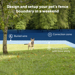 Boundary flags guide training with the Petsafe system