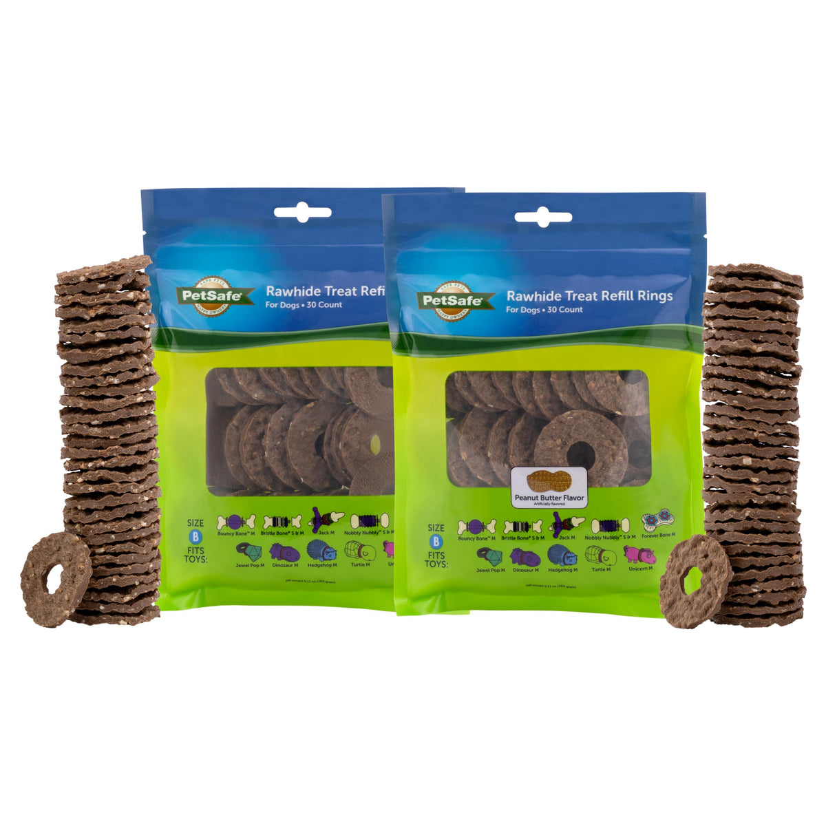 PetSafe Busy Buddy treat rings pack 60 refills for ongoing engagement