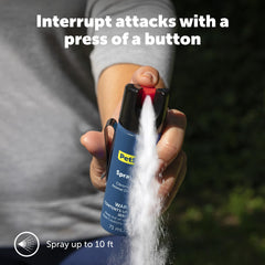 PetSafe SprayShield citronella burst to deter threats without harm.