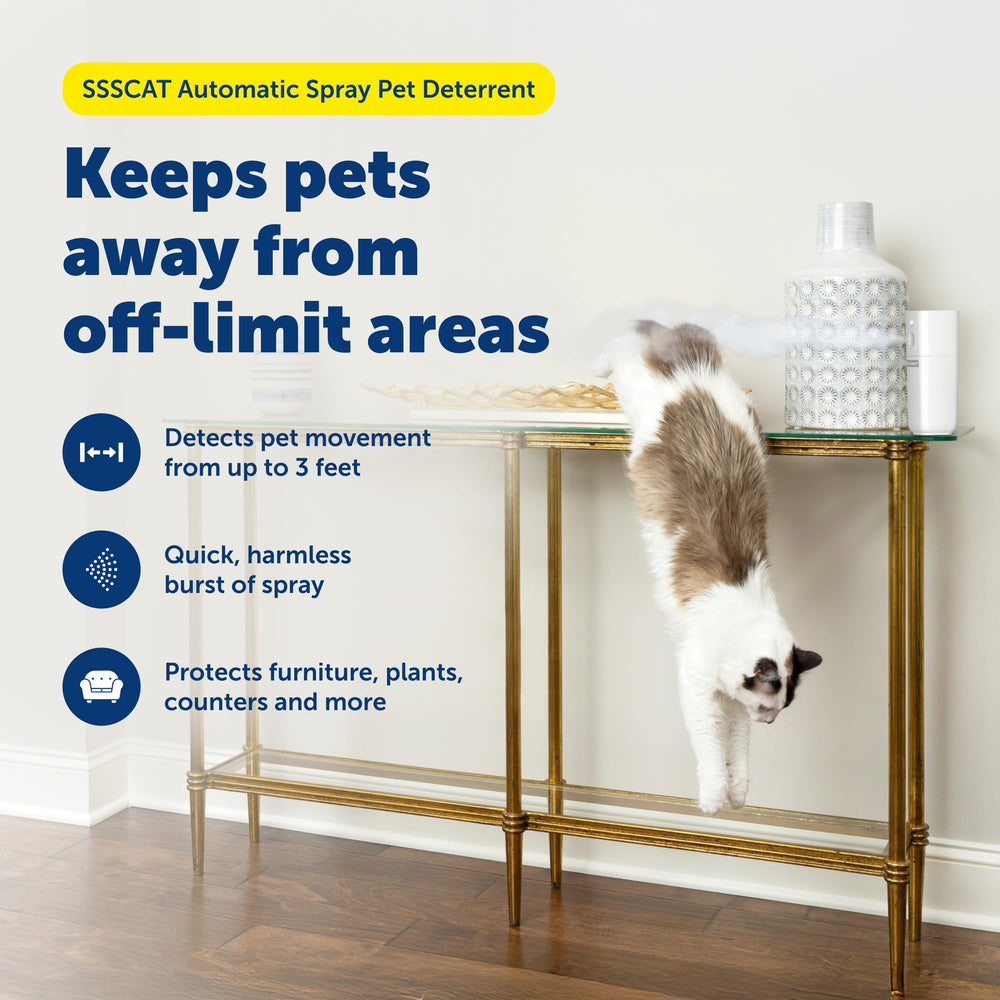 PetSafe SSSCAT refill spray can demonstrates easy maintenance