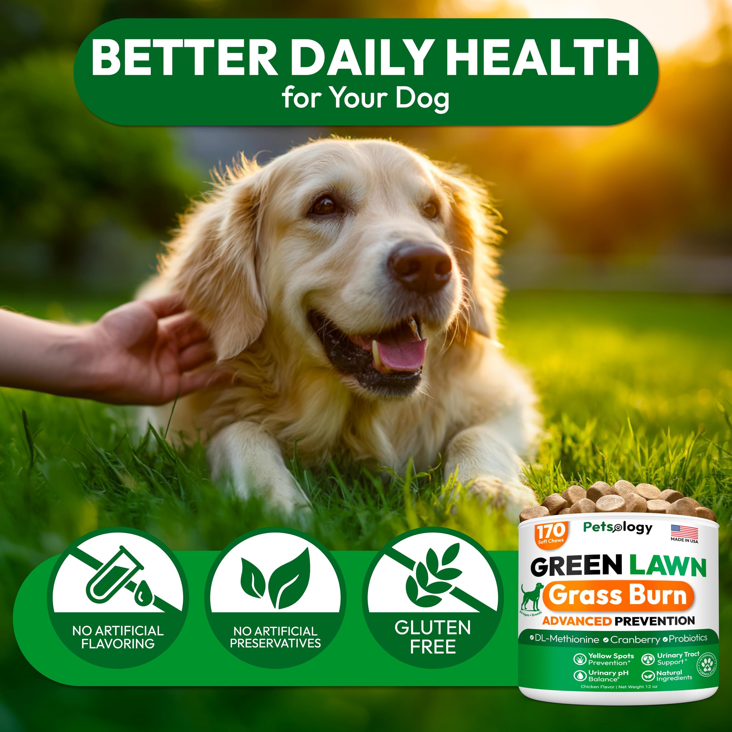 Petsology product made in USA in FDA-registered facility