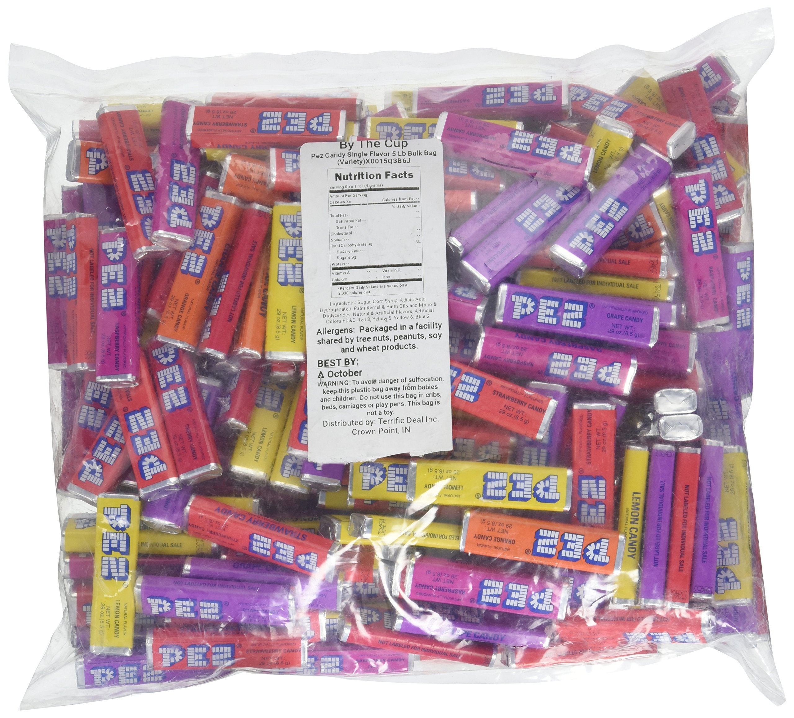 PEZ candy bulk 5 lb bag variety for parties, grab bags, and gift-ready treats.