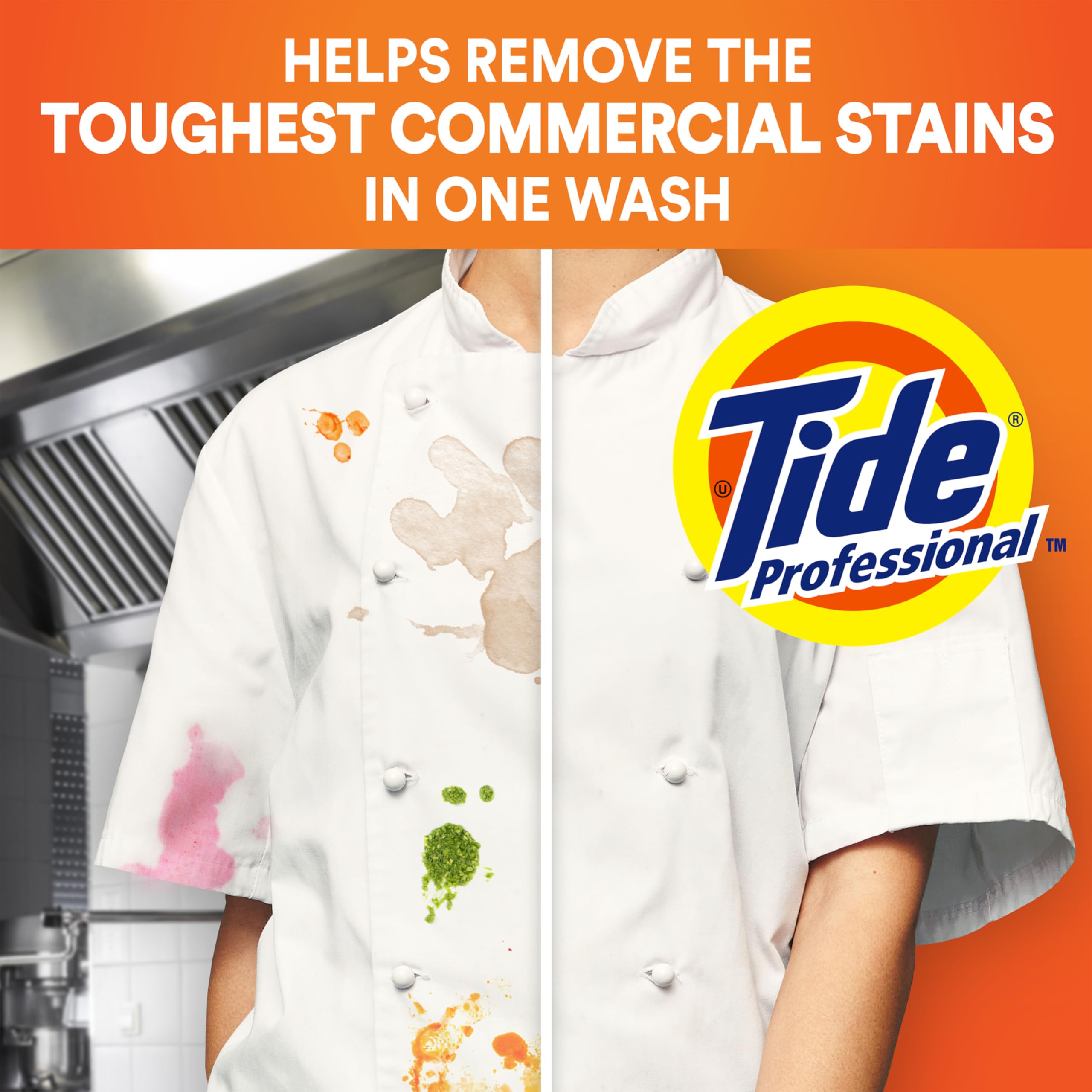 Case of 156 Tide powder packets in original scent for bulk laundromats