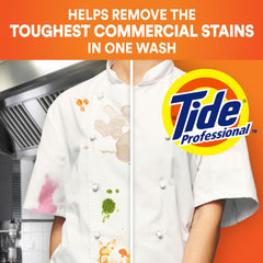 Case of 156 Tide powder packets in original scent for bulk laundromats